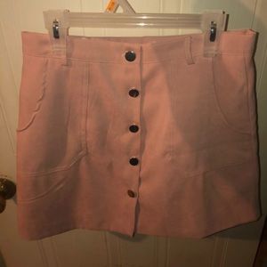Pink Mini Skirt